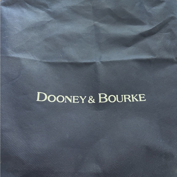 Dooney & Bourke Green Leather Shoulder Bag with Heart Buckle - Picture 12 of 12